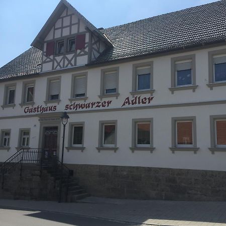 Landgasthof Zum Schwarzen Adler Markt Nordheim Exterior photo