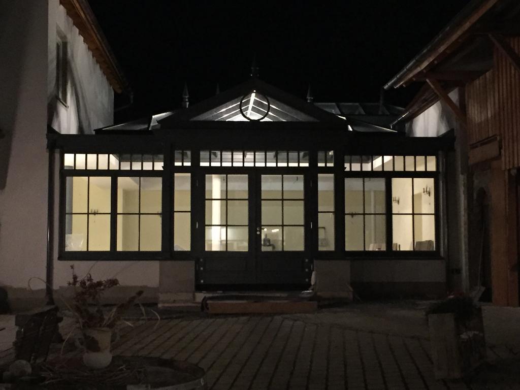 Landgasthof Zum Schwarzen Adler Markt Nordheim Exterior photo